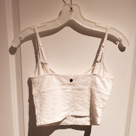 Garage Lace Crop Tank - Picture 2 of 3